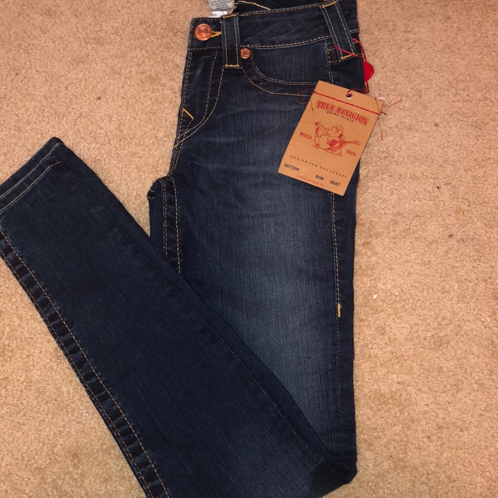 true religion serena jeans, size 25